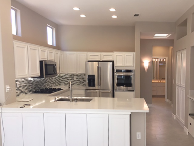 kitchen-remodel-contemporary Kitchen remodel with white cabinets